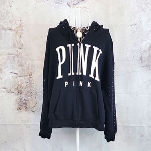 PINK by Victoria's Secret oversized hoodie full zip Women's Size L